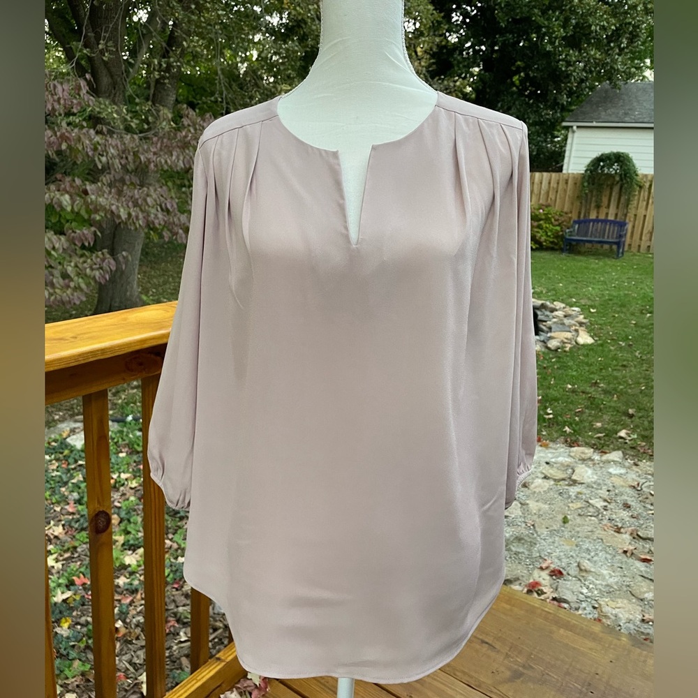 Flowing light Taupe Top